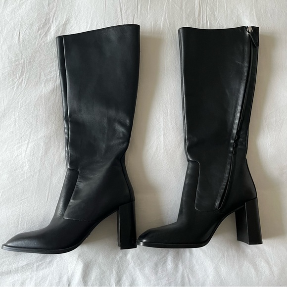 Zara Shoes - Zara Black Knee-High Boots